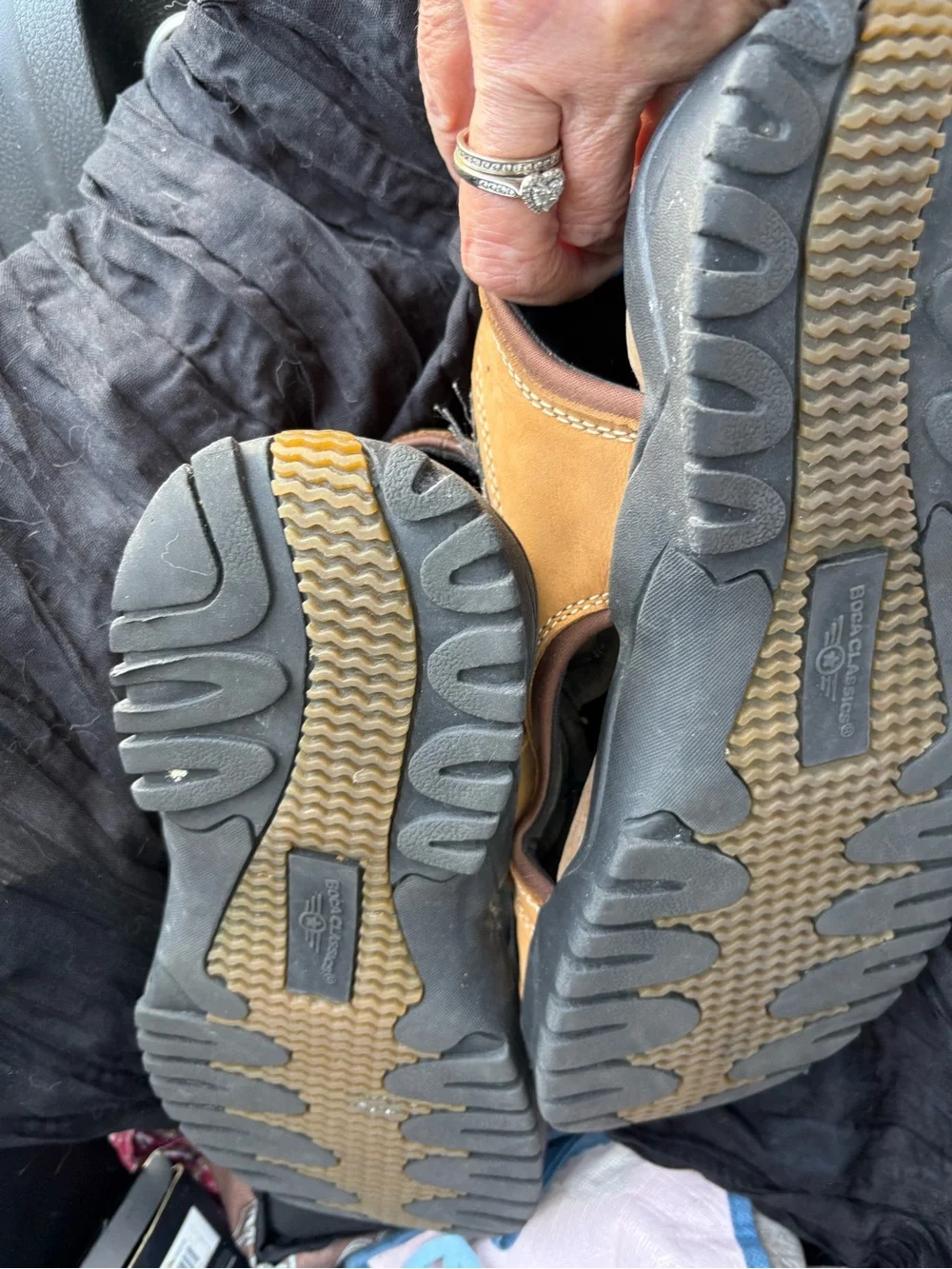 Men’s Brown/Tan Adjustable Outdoor Sandals